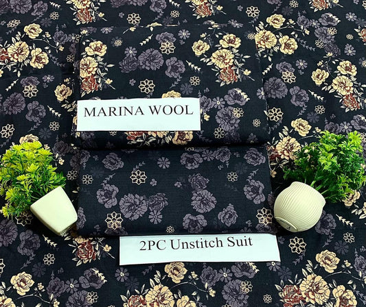 MARINA WOOL WINTER 2PC FLORAL PRINTS