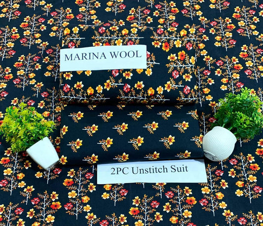 MARINA WOOL WINTER 2PC FLORAL PRINTS